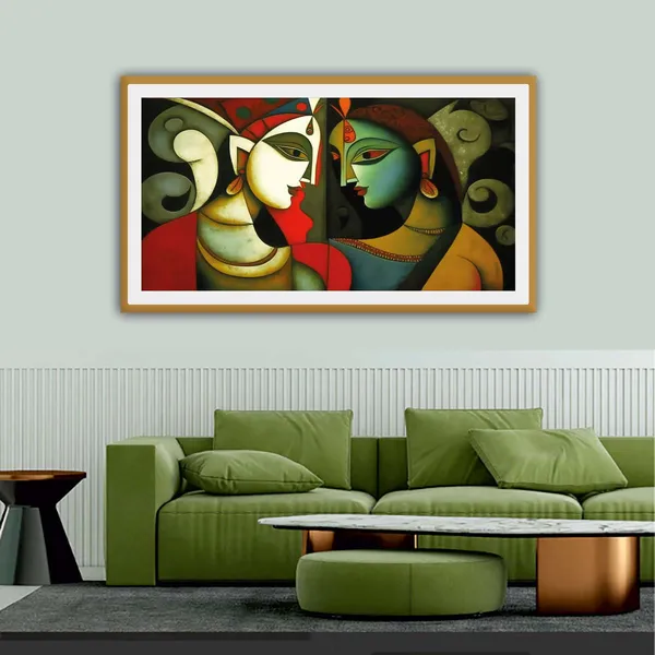 Framed_Modern_Abstract_Couple_Wall_Art