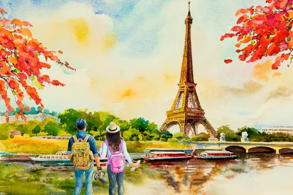 Wood_Frame_Scenic_Eiffel_Tower_Wall_Art