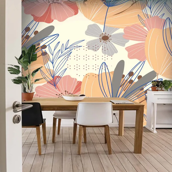 Abstract_Floral_Botanical_Wall_Mural_Wallpaper
