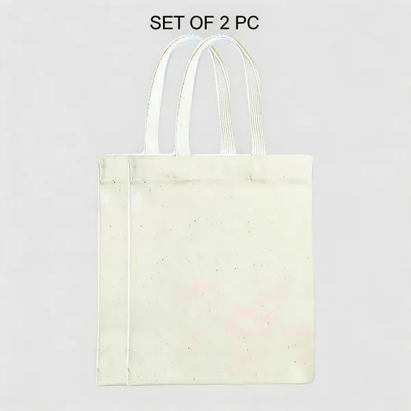 Off_White_Cotton_Blend_Plain_Grocery_Tote_Bag_Set_Of_2