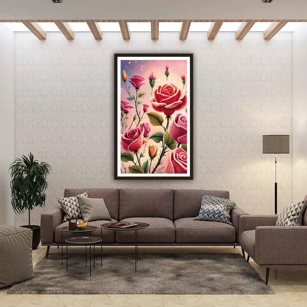 Floral_Rose_Print_Framed_Wall_Art