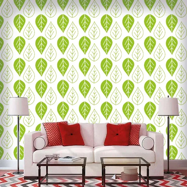 Modern_Green_Leaf_Pattern_Decorative_Wall_Wallpaper