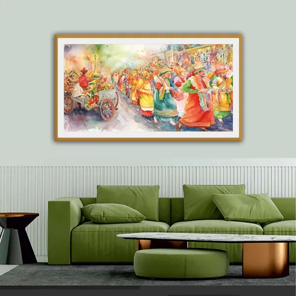 Framed_Traditional_Indian_Procession_Wall_Art
