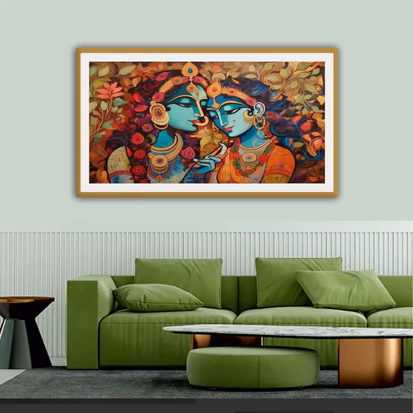 Framed_Religious_Radha_Krishna_Wall_Art