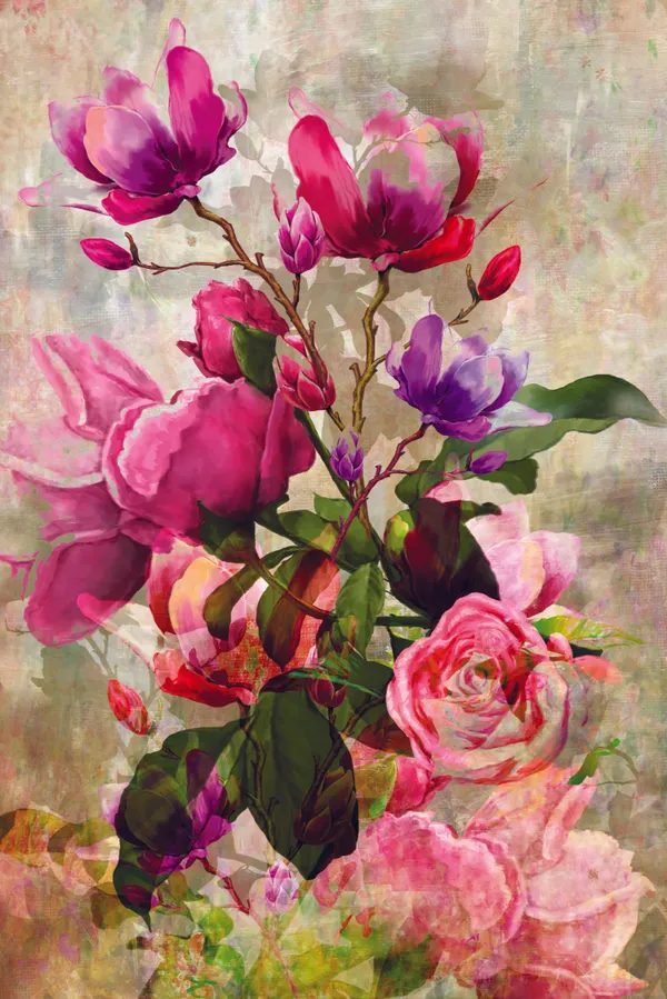 Framed_Floral_Print_Wall_Art