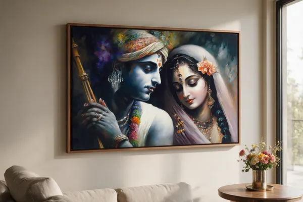 Canvas_Traditional_Radha_Krishna_Portrait_Wall_Art