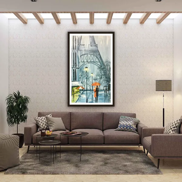 Framed_Paris_Rainy_Street_Wall_Art