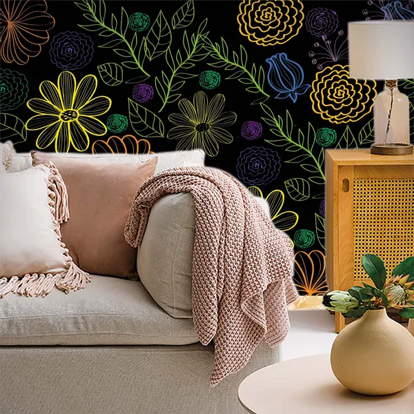 Black_Floral_Pattern_Decorative_Wall_Wallpaper
