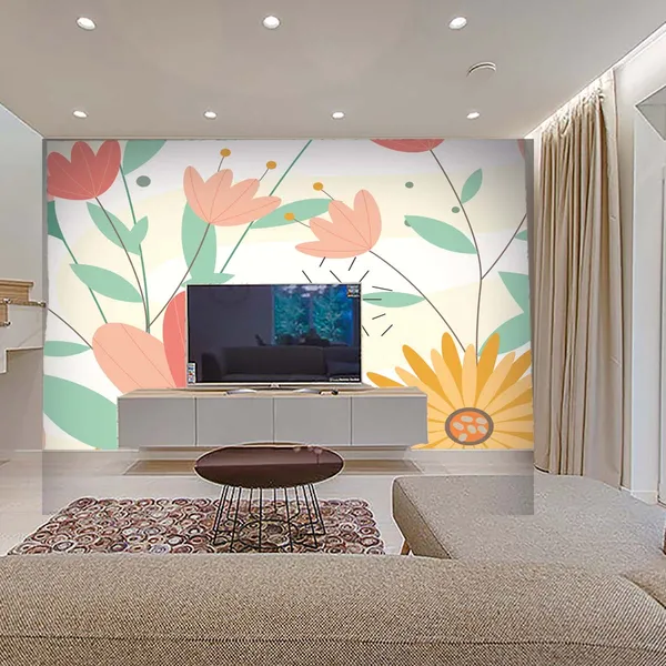 Botanical_Floral_Print_Wall_Mural_Wallpaper