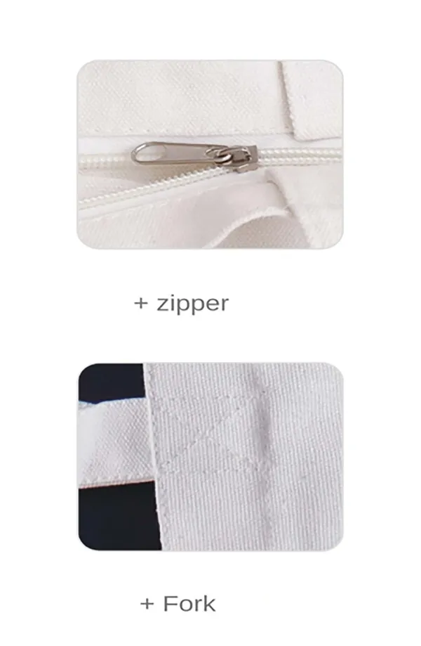 Black_Canvas_Zipper_Tote_Bag