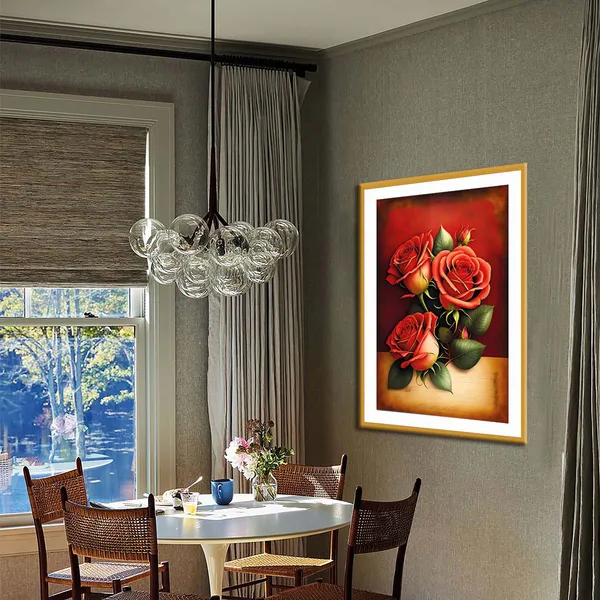 Floral_Red_Rose_Print_Framed_Wall_Art