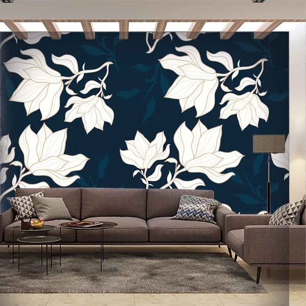 Botanical_Floral_Print_Wall_Mural_Wallpaper