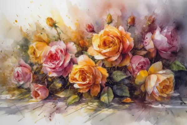Framed_Contemporary_Floral_Wall_Art