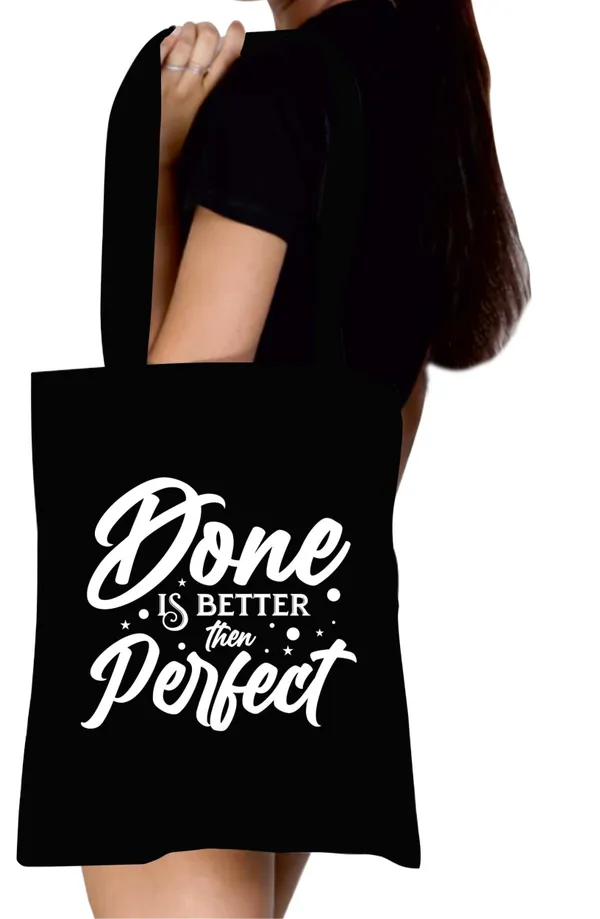 Black_Cotton_Blend_Zipper_Tote_Bag_For_Women