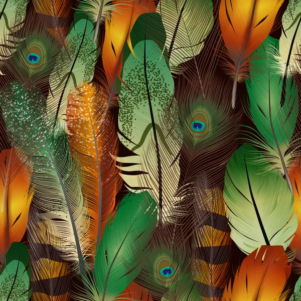 Multicolour_Feather_Print_Fabric