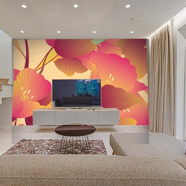 Multicolour_Floral_Pattern_Decorative_Wall_Mural