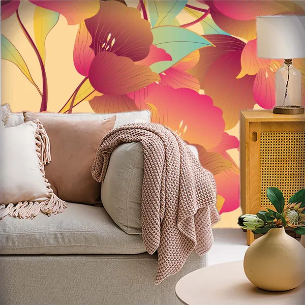 Multicolour_Floral_Pattern_Decorative_Wall_Mural