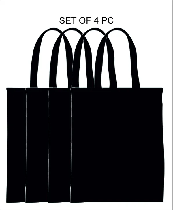 Black_Tote_Bags_Set_Of_4