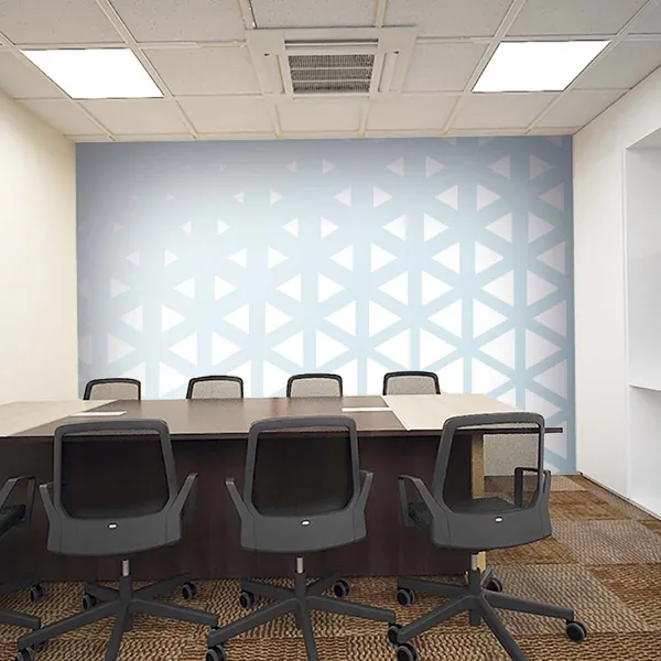 Blue_Geometric_Pattern_Wall_Wallpaper