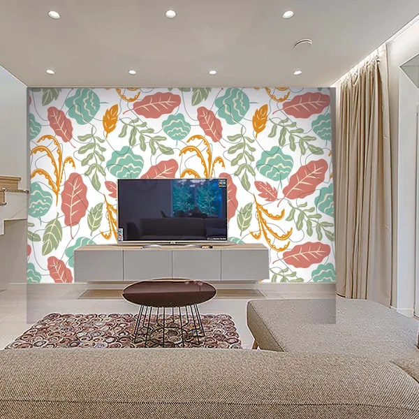 Botanical_Floral_Print_Wall_Wallpaper