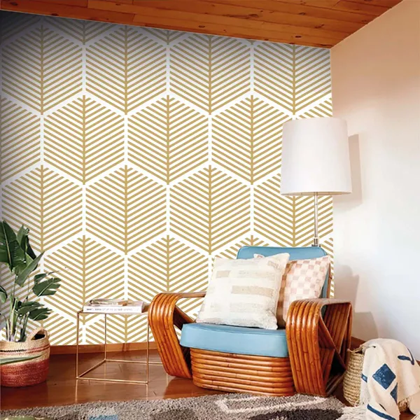 Geometric_Leaf_Pattern_Decorative_Wall_Wallpaper