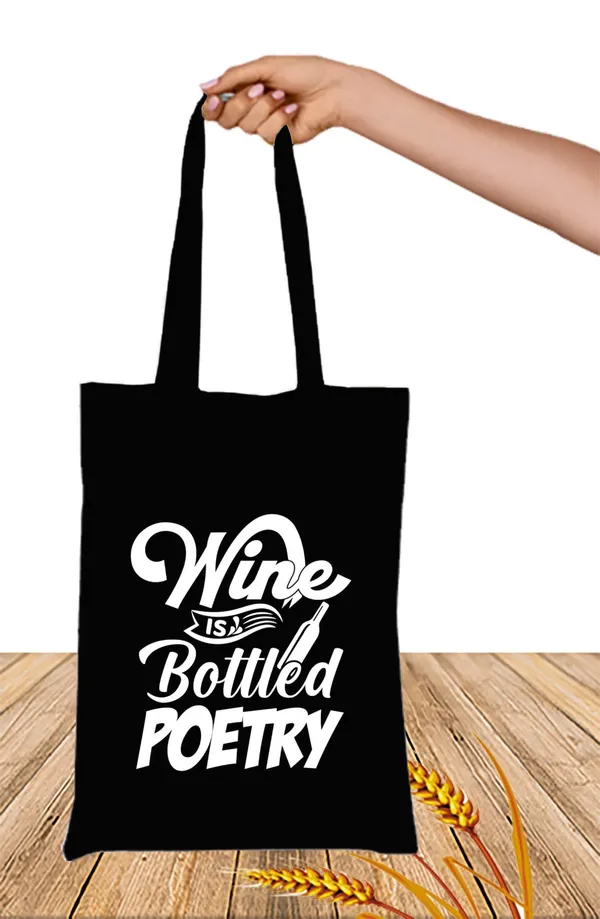 Black_Canvas_Zipper_Tote_Bag