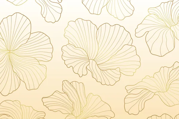 Beige_Floral_Line_Pattern