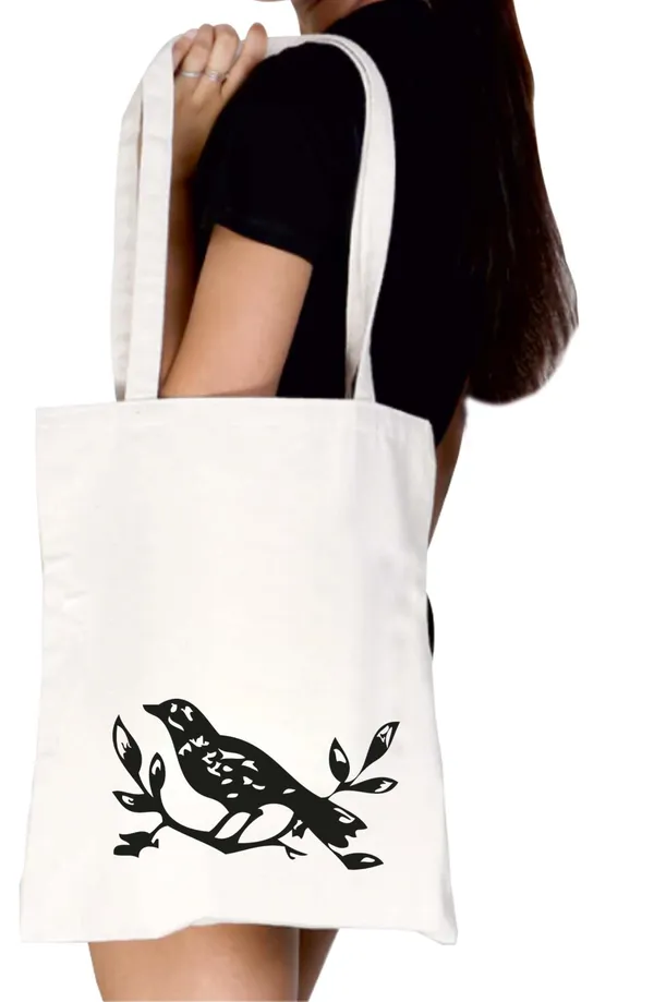 White_Canvas_Zipper_Tote_Bag