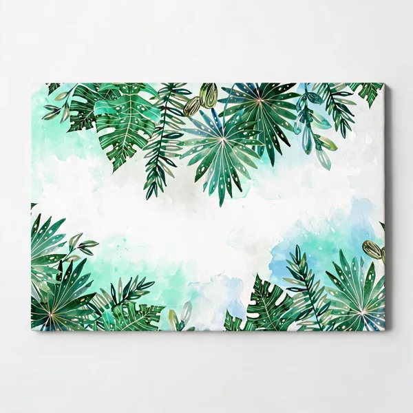 Multicolor_Watercolor_Tropical_Leaf_Print_Wallpaper