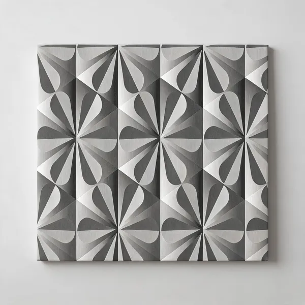 Grey_Decorative_3D_Monochrome_Geometric_Pattern_Wallpaper