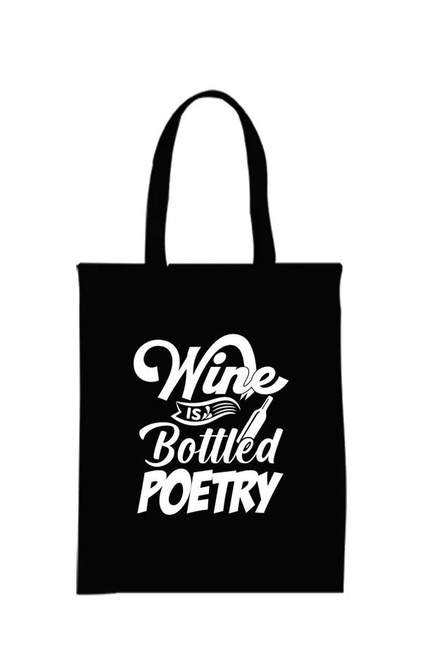 Black_Canvas_Zipper_Tote_Bag