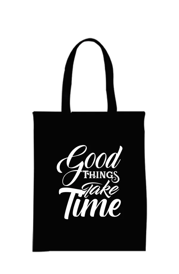 Black_Canvas_Zipper_Tote_Bag