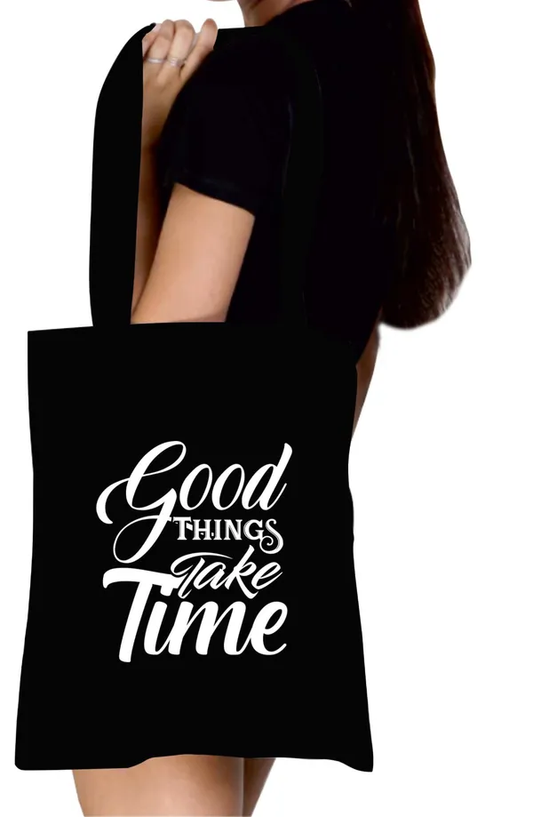 Black_Canvas_Zipper_Tote_Bag
