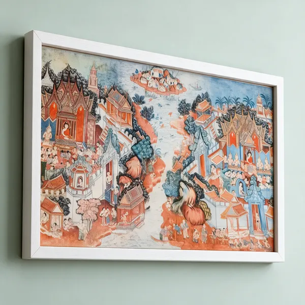 Canvas_Traditional_Temple_Scene_Wall_Art