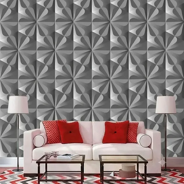 Monochrome_3D_Geometric_Pattern_Wallpaper