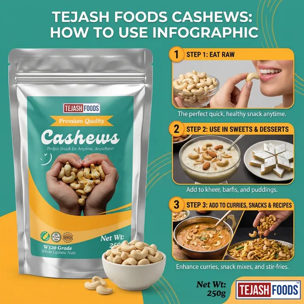 Tejash_Foods_Whole_Cashew_Nuts_W320_Grade_|_Premium_Quality_Kaju_|_Crunchy_&_Naturally_Delicious_|_Healthy_Snack