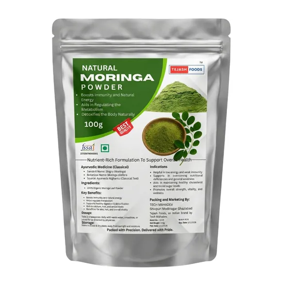 Tejash_Foods_Moringa_Leaf_Powder_100G