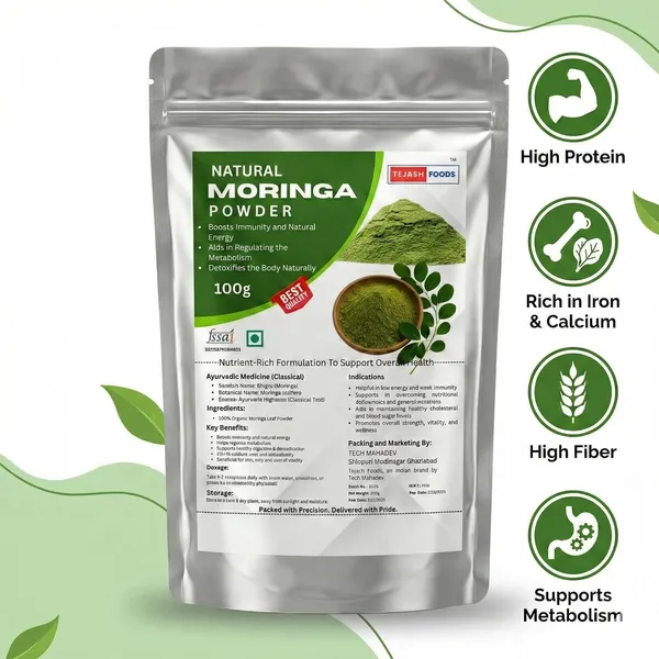 Tejash_Foods_Moringa_Leaf_Powder_100G