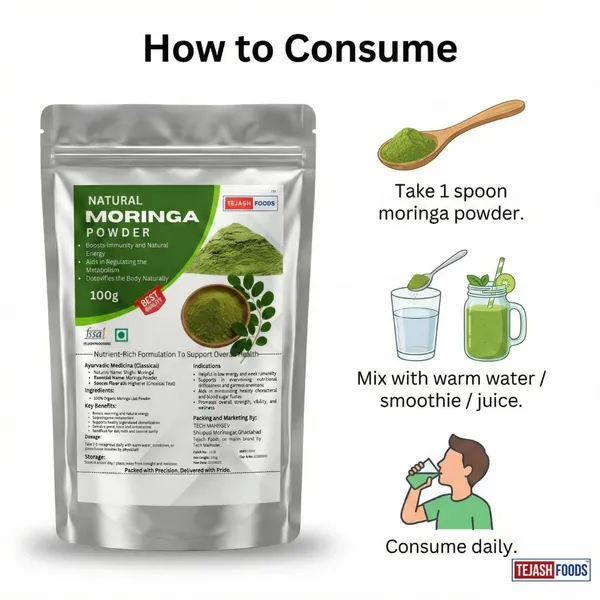 Tejash_Foods_Moringa_Leaf_Powder_100G