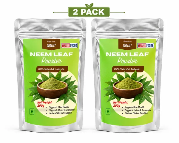 Tejash_Foods_Neem_Leaf_Powder_|_100%_Pure_&_Natural_|_No_Added_Colours_or_Preservatives_|_Premium_Quality_|_200g_Each_(Pack_of_2)