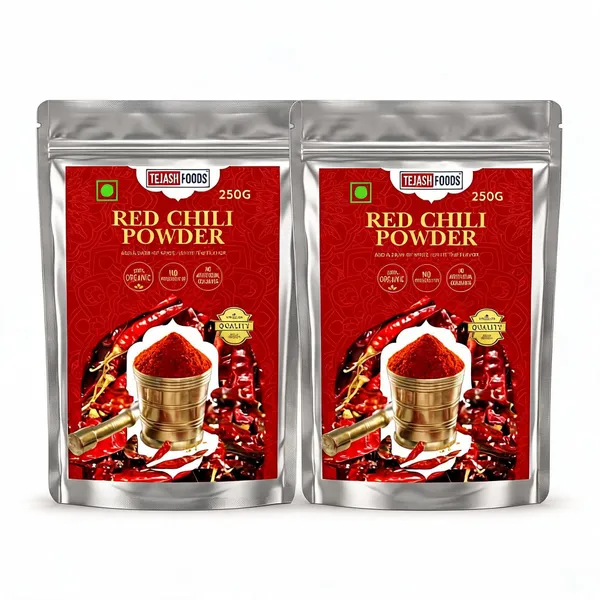 Tejash_Foods_Organic_Red_Chili_Powder_-_Pack_of_2