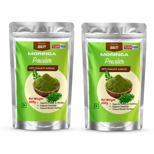 Tejash_Foods_Moringa_Leaf_Powder_|_100%_Pure_&_Natural_|_No_Added_Colours_or_Preservatives_|_Premium_Quality_|_200g_Each_(Pack_of_2)