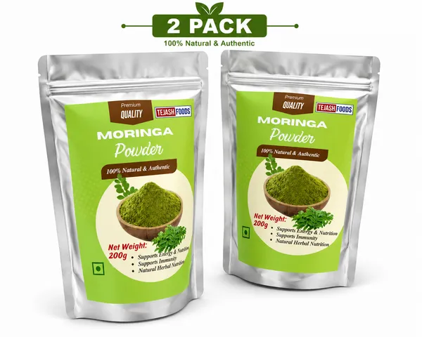 Tejash_Foods_Moringa_Leaf_Powder_|_100%_Pure_&_Natural_|_No_Added_Colours_or_Preservatives_|_Premium_Quality_|_200g_Each_(Pack_of_2)