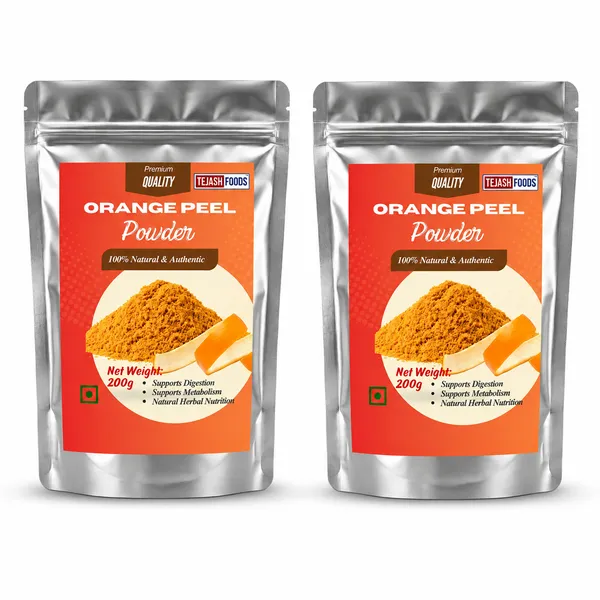 Tejash_Foods_Orange_Peel_Powder_|_100%_Pure_&_Natural_|_No_Added_Colours_or_Preservatives_|_Premium_Quality_|_For_Face_Packs,_Hair_Care_&_DIY_Skincare_|_200g_Each_(Pack_of_2)