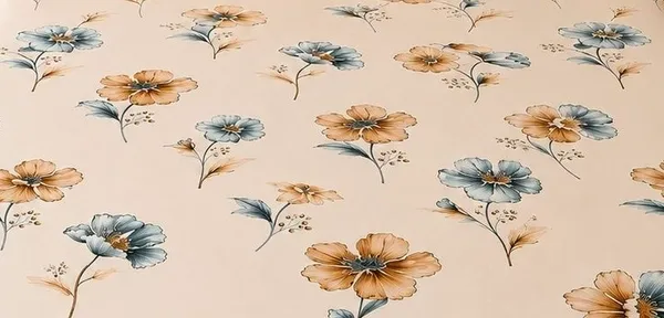 Floral_Print_Elastic_Fitted_72_By_78_By_9_Inch_Bedsheet