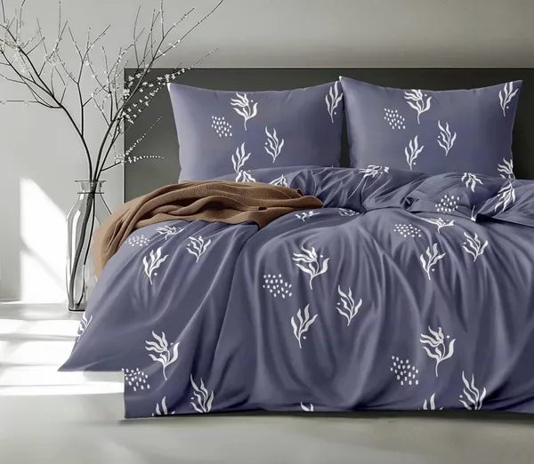 Blue_Botanical_Print_Flat_Bedsheet