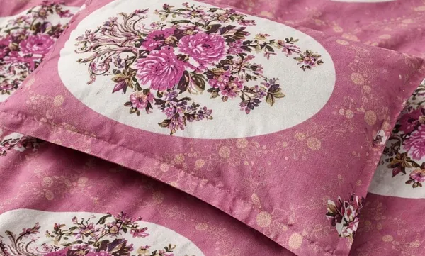 Pink_Floral_Print_Flat_Bedsheet