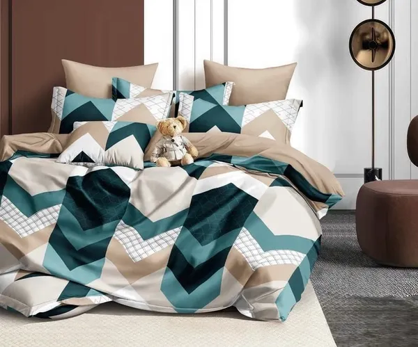Geometric_Print_Flat_Bedsheet