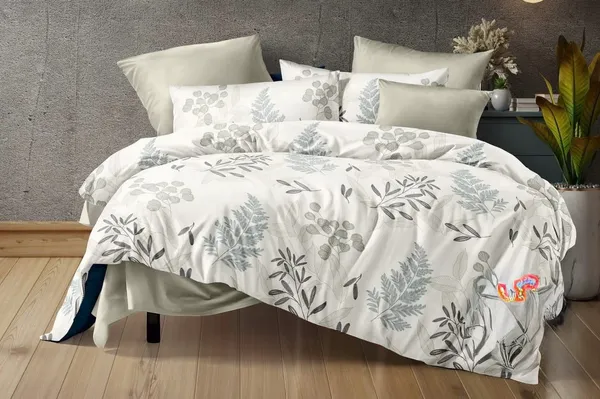 Botanical_Floral_Print_Flat_Bedsheet_Set