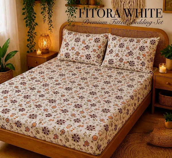 Floral_Print_Fitted_Bedding_Set